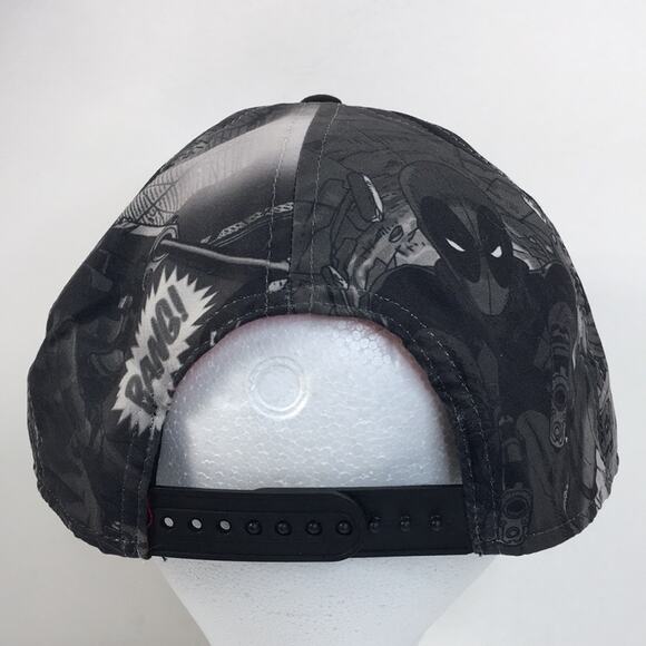 Marvel Comics Deadpool Snapback Trucker Hat Cap - Picture 11 of 15